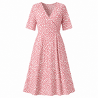 LunaVera™ Polka Dot Midi Dress — Effortless Elegance That Hides Flaws and Boosts Your Confidence