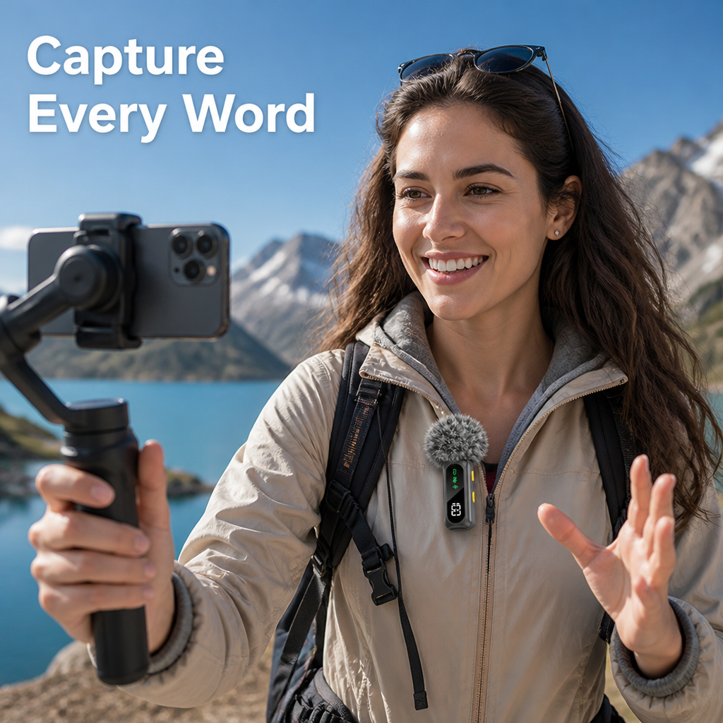 SonicWave™ — Capture Every Word with Stunning, True-to-Life Sound Anywhere You Go