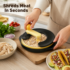 ShredEase™ — Twist to Perfectly Tender Meat Shreds in Seconds