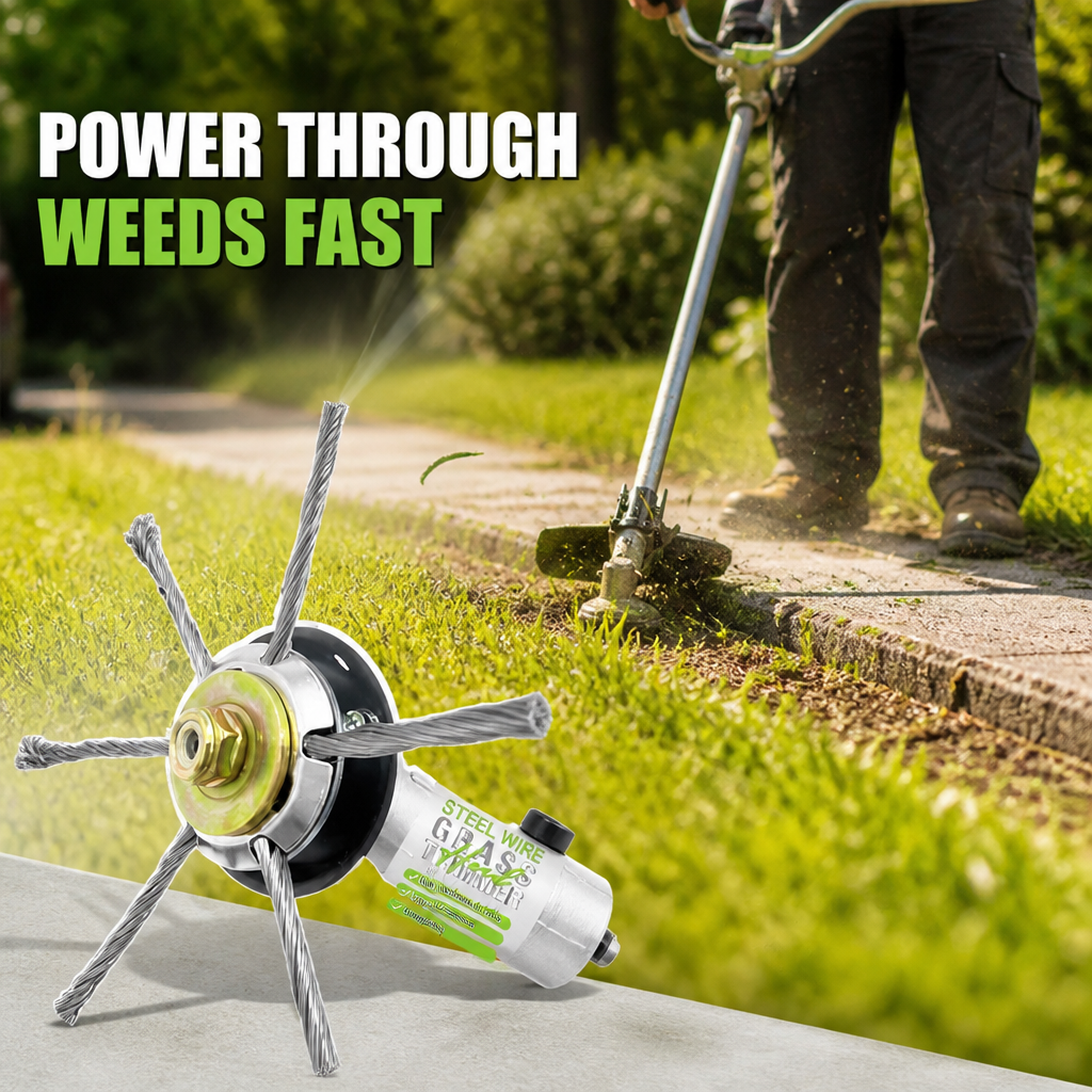 ViroBlade™ — Power Through Weeds Fast and Effortlessly for a Lawn That Wows