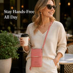 VioraLuxe™ Touchscreen Crossbody — Stay Effortlessly Connected and Secure All Day Long