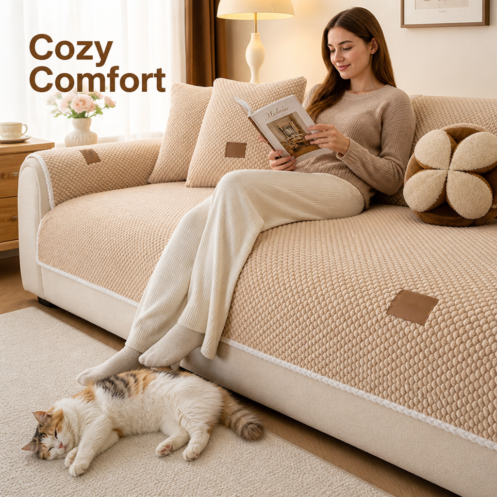 LuxuraShield™ — Wrap Your Sofa in Unshakable Comfort and Lasting Beauty