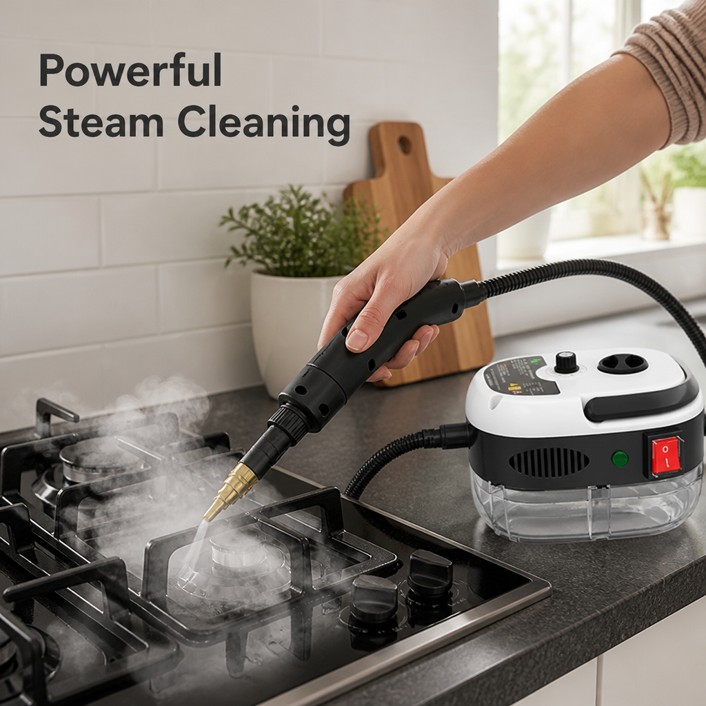 VaporaSense™ Industrial Steam Cleaner — Effortless Power That Transforms Your Space Instantly