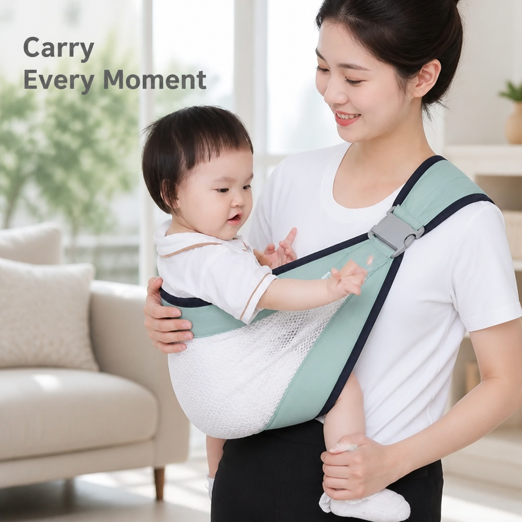 VeloriNest™ — Stay Close, Hands-Free, and Comfortably Cool All Day Long