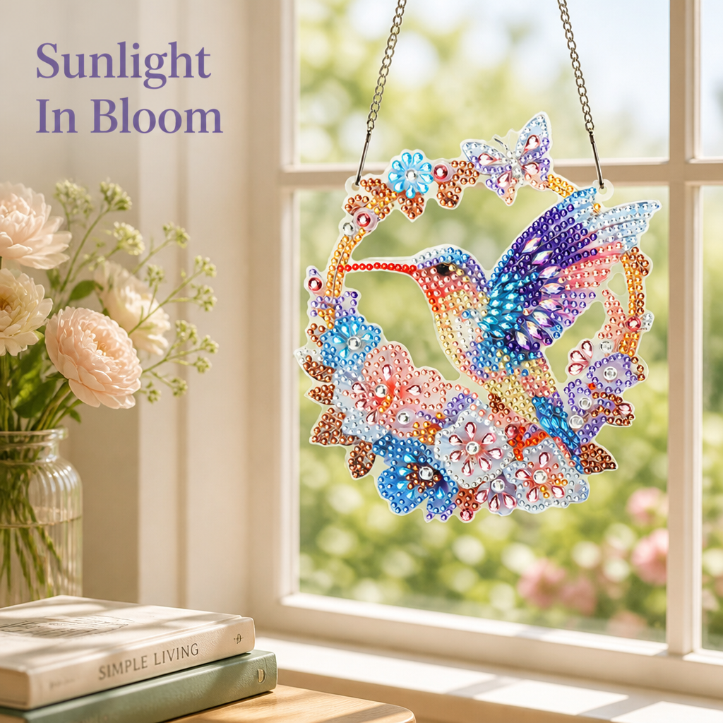 RadianceMuse™ Crystal Suncatcher Kit — Transform Sunlight into Your Personal Symphony of Color and Calm