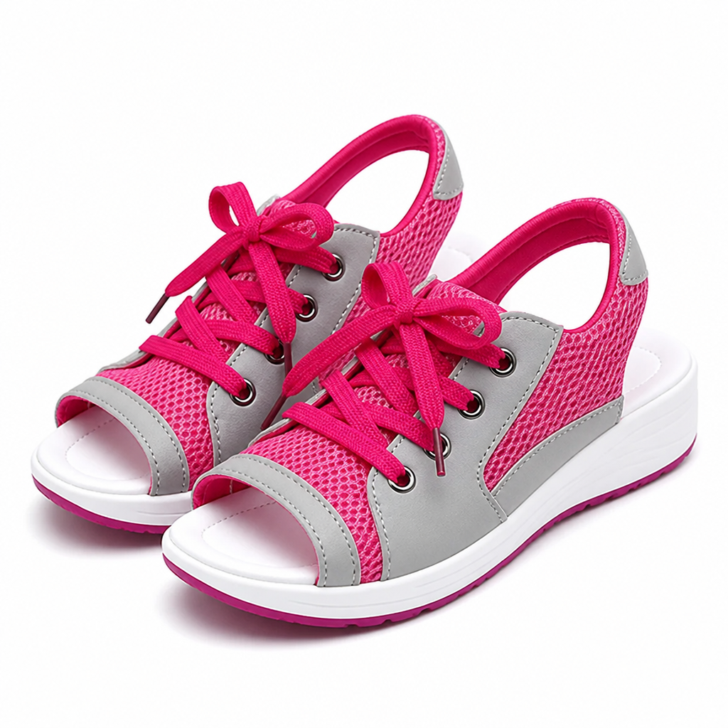 LumaStride™ Open Cushion Sandals — Step Boldly with All-Day Cloudlike Comfort and Confidence