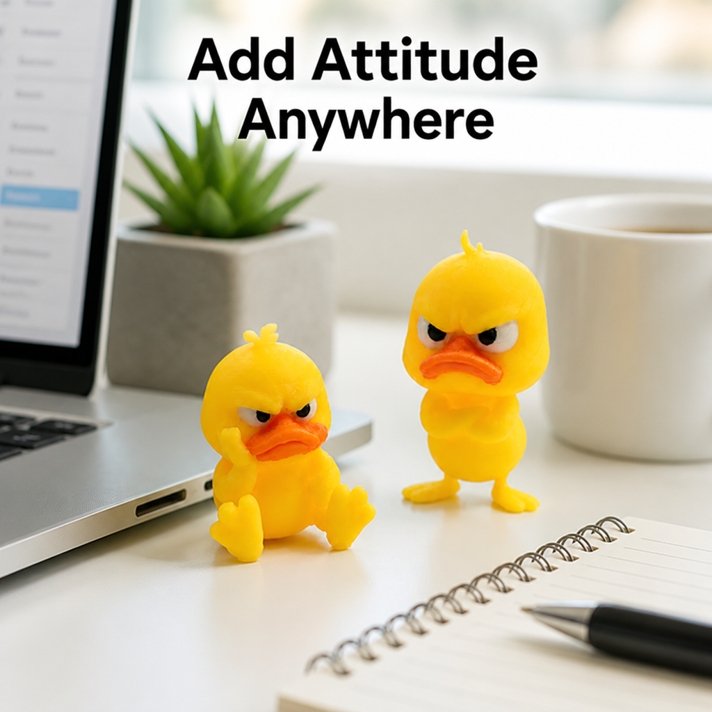QuackRebel™ — Turn Every Desk Into a Bold Stage of Fun and Personality
