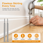 SteelEdge™ Ultra Nails — Perfectly Clean, Rust-Free Skirting Every Time