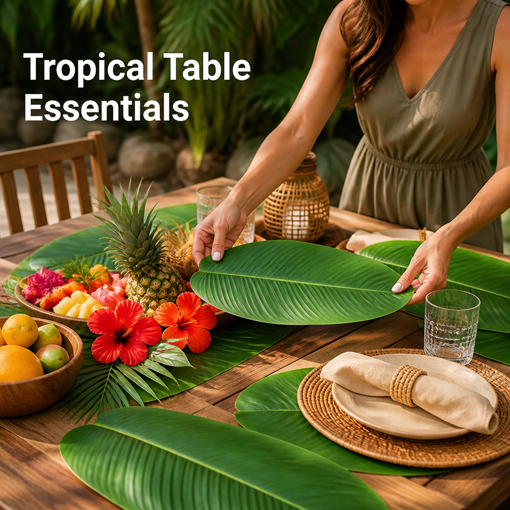 TropiLuxe™ — Transform Any Table into an Unforgettable Tropical Escape