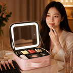 LuminaLuxe™ — Perfect Glow and Organized Beauty Wherever You Go