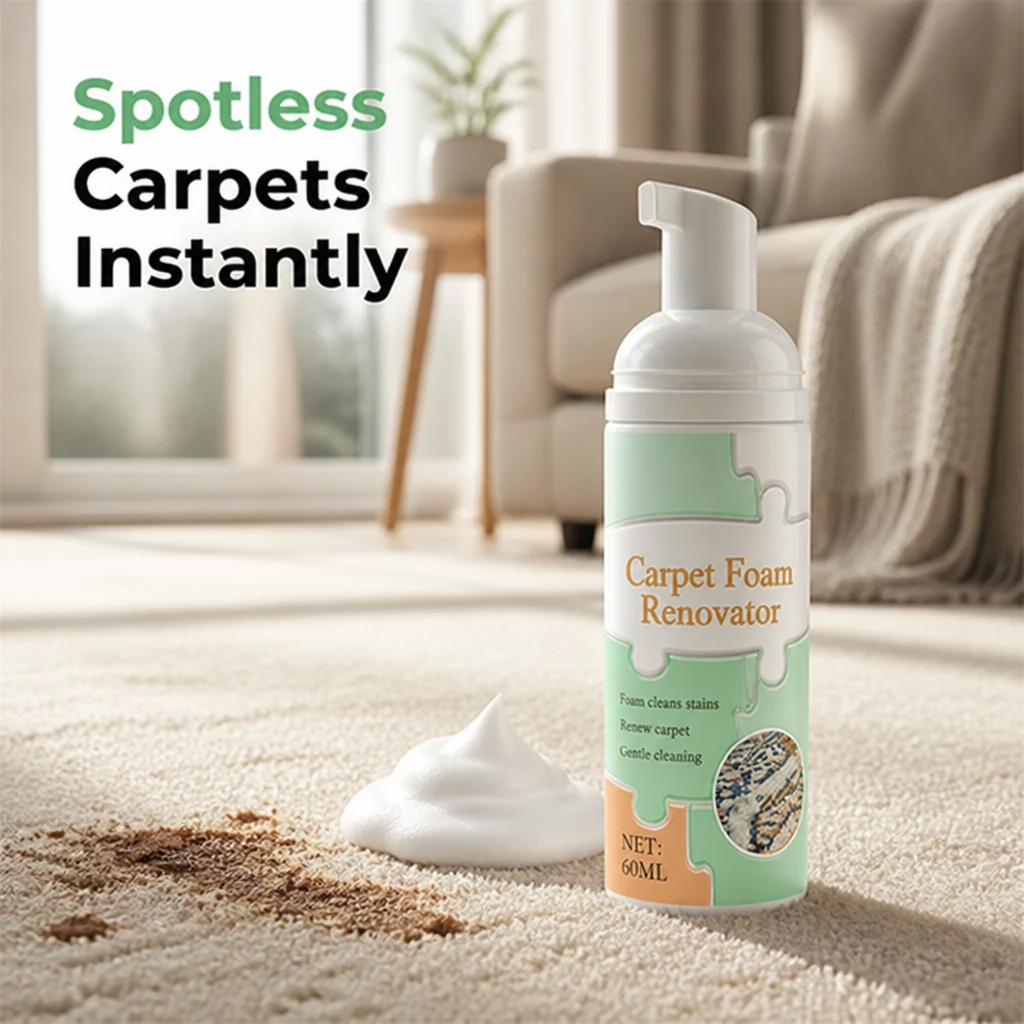Qelvessa™ — Instantly Revive Your Carpets to Fresh, Flawless Perfection