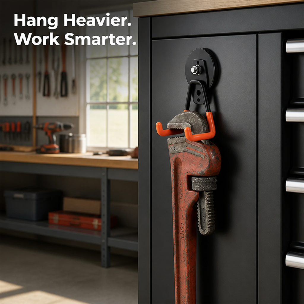 TitanGrip™ Magnetic Double-Claw Hook — Harness Unbreakable Strength to Command Your Space with Confidence