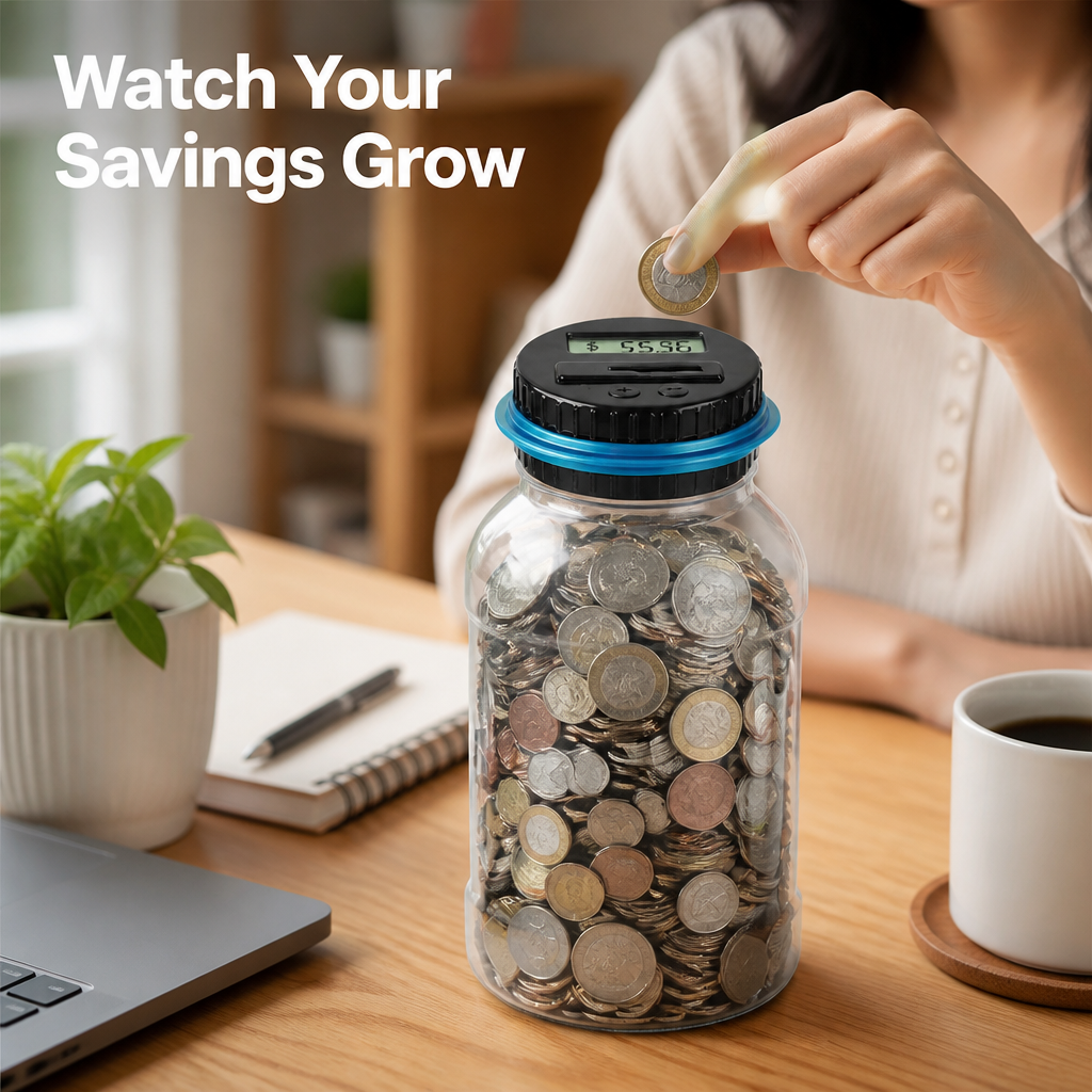 VaultiCount™ — See Your Savings Grow Instantly and Take Control of Every Coin