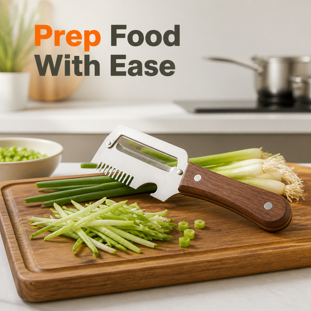 SliceWave™ — Turn Kitchen Chaos Into Effortless, Perfectly Prepped Meals Every Time
