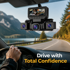 VeloGuard360™ — Drive Fearlessly with Total 360° Night-and-Day Protection