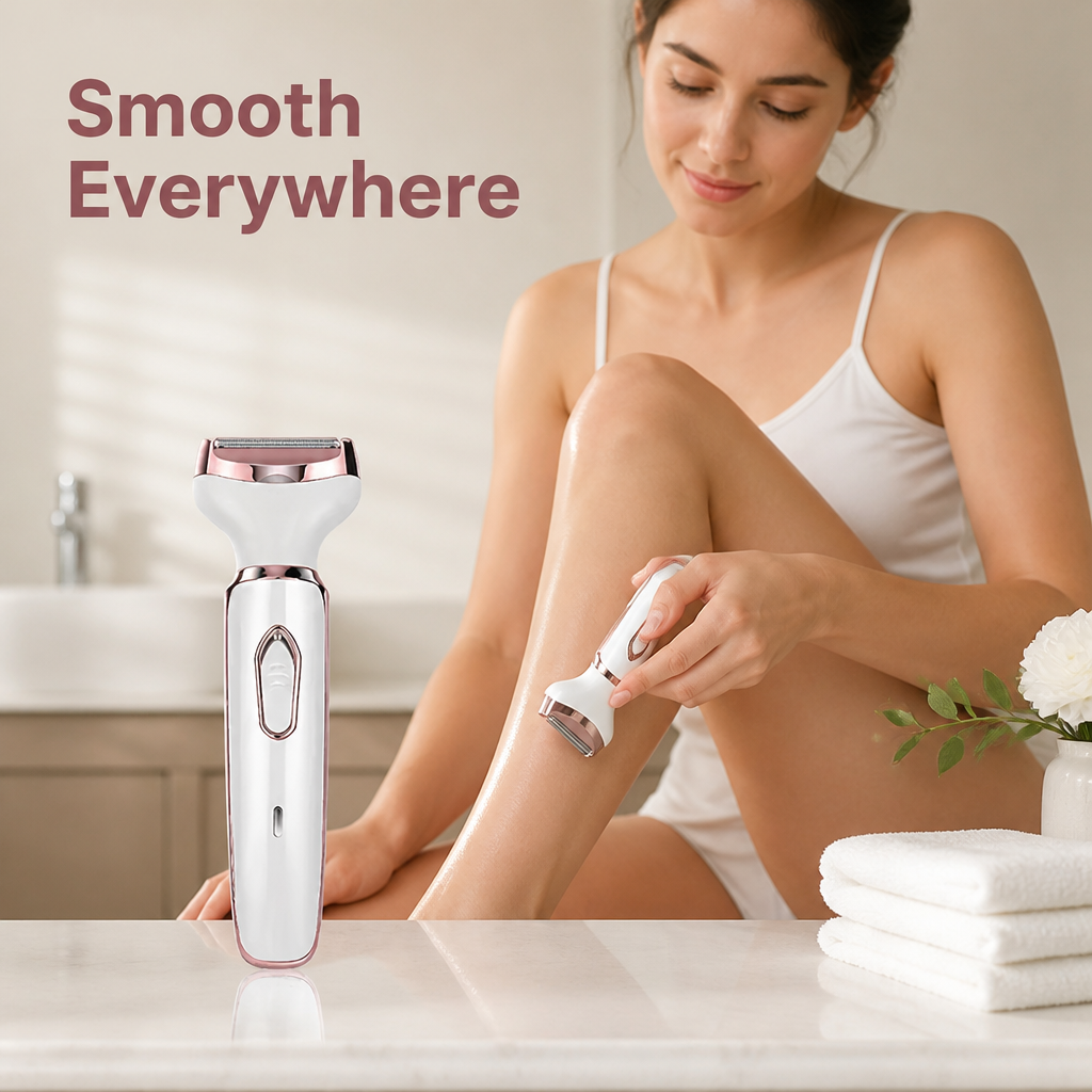 LumaSilk™ — Experience Effortless Confidence with Silky-Smooth, Irritation-Free Grooming Anywhere