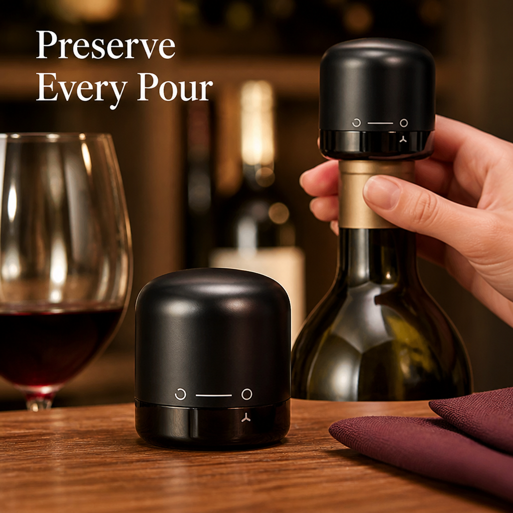 SilenSeal™ — Lock in Every Bubble and Savor Fresh Flavor Again and Again