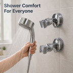 FlexiMist™ Adjustable Shower Head Holders — Take Full Control and Comfort of Every Shower Moment