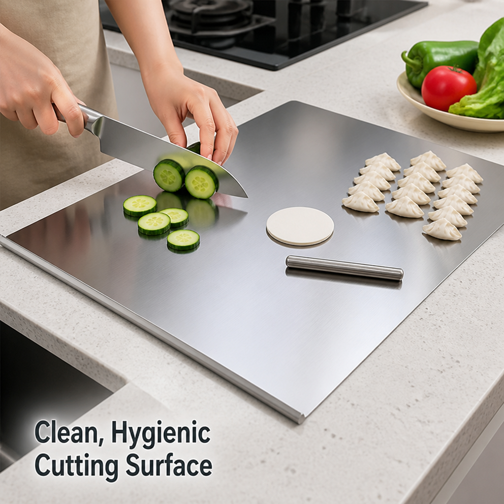 SteelGuard™ — Effortless Cleanliness and Rock-Solid Safety for Your Kitchen Every Day