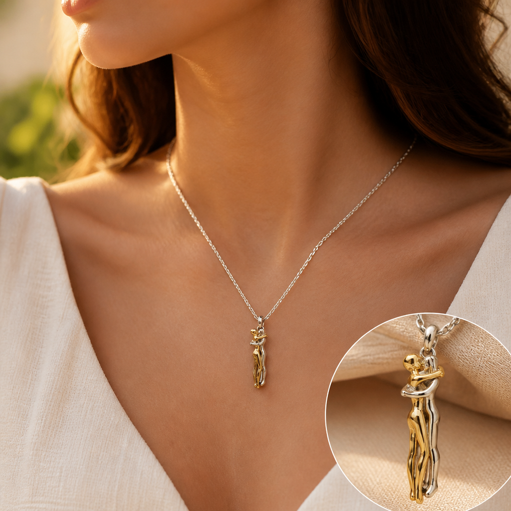 AmoraBond™ Necklace — Wear a Loving Embrace That Warms Your Heart Every Day