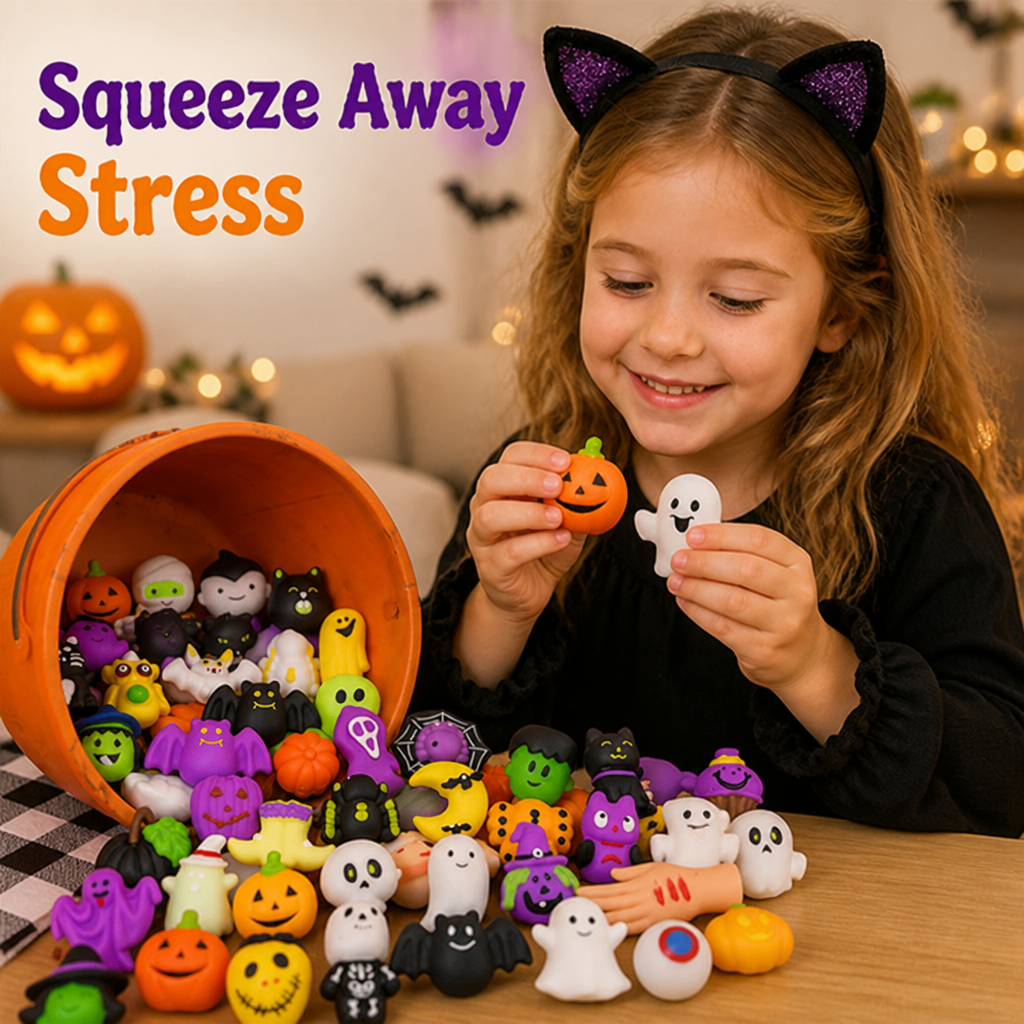 SpookEase™ — Squeeze Stress Away and Spark Instant Halloween Joy