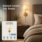 LumiVibe™ Wireless Wall Lamp Sconce — Transform Your Space Into a Cozy, Luxe Retreat Instantly