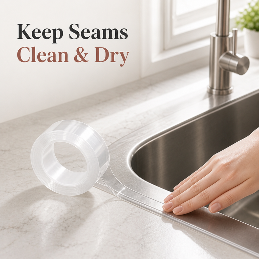 Gapsy™ — Keep Splash-Prone Seams Looking Fresh and Clean