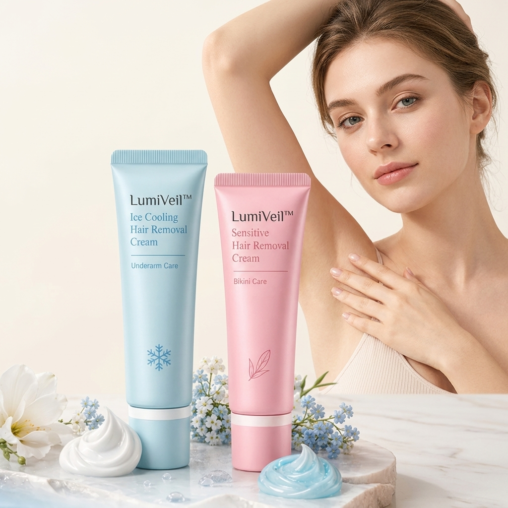 LumiVeil™ Dual Care Cream — Soothing Relief That Leaves Your Skin Silky, Radiant, and Hair-Free