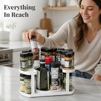 Glidrama™ Rotating Spice Tower — Spin Your Way to Instant Kitchen Calm and Cooking Joy
