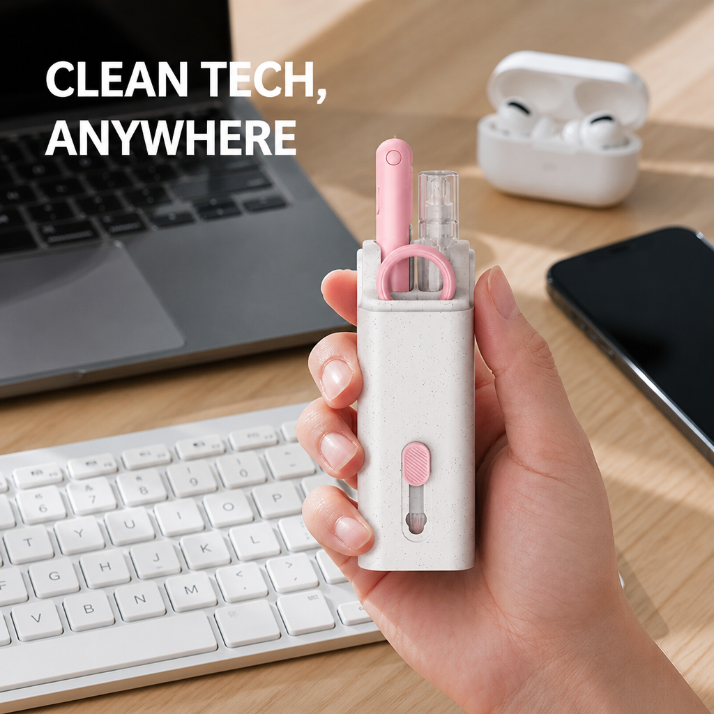 SwiftSweep™ Precision Cleaning Pen — Pocket Power to Make Your Tech Sparkle Like New