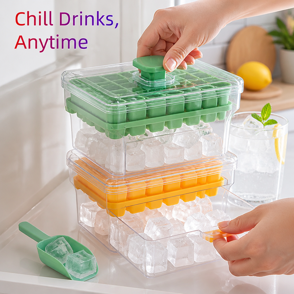 Cubrisa™ — Effortless Ice, Ready Whenever Thirst Hits