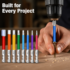 Hexivaro™ Magnetic Screwdriver Bit Set — Never Drop a Screw, Master Every Job with Confidence (8pcs)