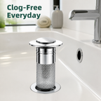 ClearFlowGuard™ — End Drain Drama and Enjoy a Smooth, Stress-Free Bathroom Every Day