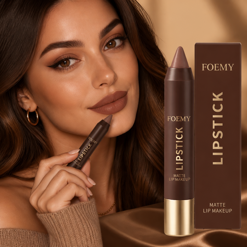 SilqueAura™ Matte Brown Lipstick — Unleash Irresistible Lips That Last All Day