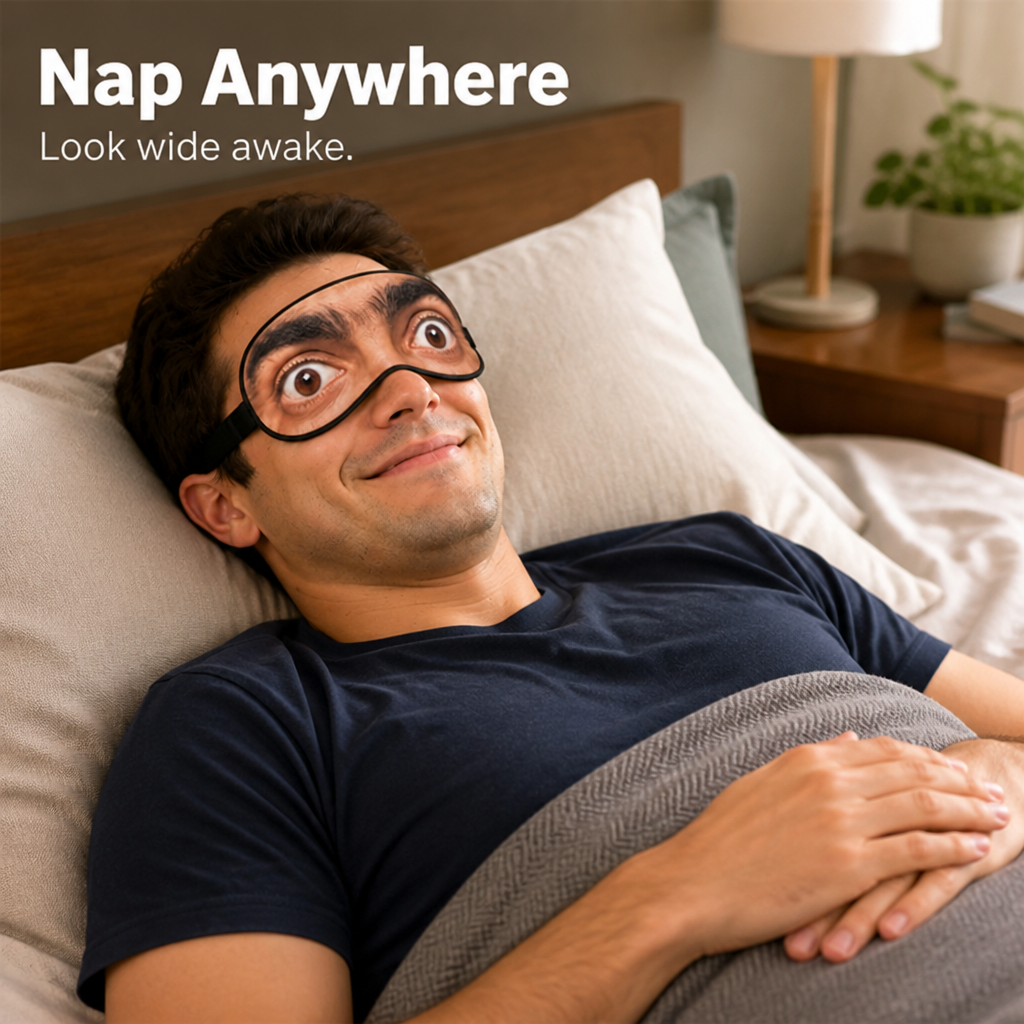 RestWink™ — Sneak in a peaceful nap and leave everyone smiling.