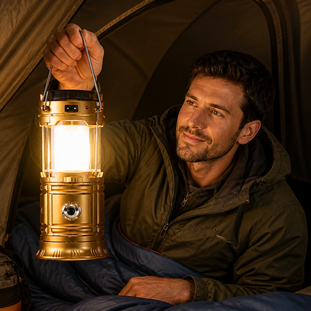 SunLume™ — Keep Your Campsite Bright and Every Night Adventure Easy