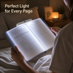 LumaNest™ — Enjoy Every Page Without Eye Strain or Cords Holding You Back