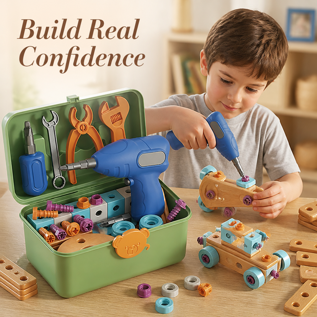 SparkForge™ — Ignite Their Genius and Build Confidence with Every Real Tool Experience