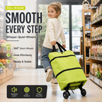 SwiftTote™ — Carry Everything Effortlessly, Glide Through Life Pain-Free