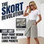 ViraLuxe™ Wrap Skort — Move Freely, Feel Confident, Stay Cool All Day