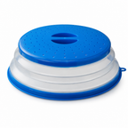 VivaShield™ 2-in-1 Collapsible Microwave Splatter Cover — Keep Your Microwave Spotless and Your Kitchen Clutter-Free Instantly