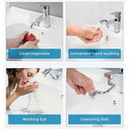 FlowFlex™ 1440° Rotating Faucet Extender — Take Full Control of Every Drop Without the Mess