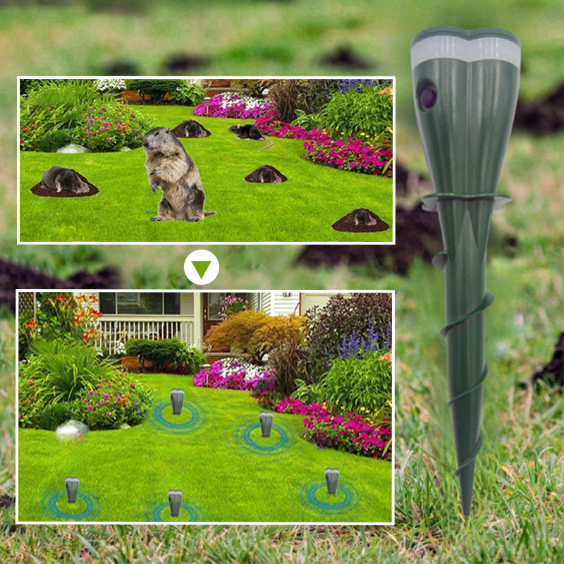 LumiGuard™ — Silent Solar Power That Keeps Your Garden Perfect and Pest-Free