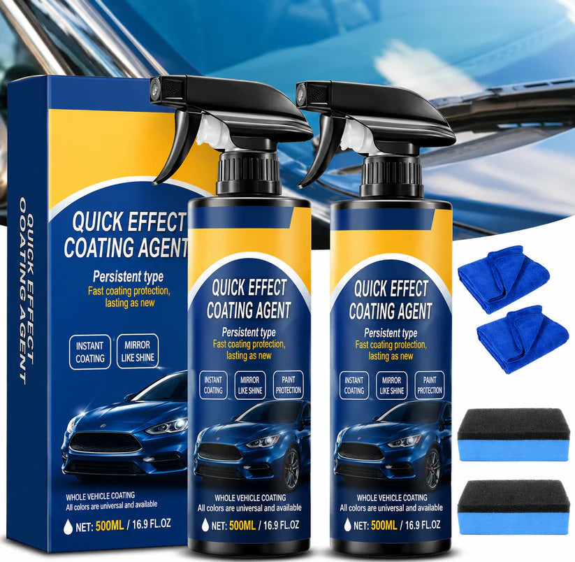 VividShield™ Ceramic Spray — Instantly Transforms Your Ride with Mirror-Like Shine and Lasting Protection