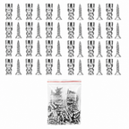 LockTightPro™ 6x14mm Short Expansion Screws — Firm Grip, Flawless Closures, Endless Confidence