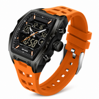 VeloQuartz™ — Own Every Second with Bold Dual-Time Precision