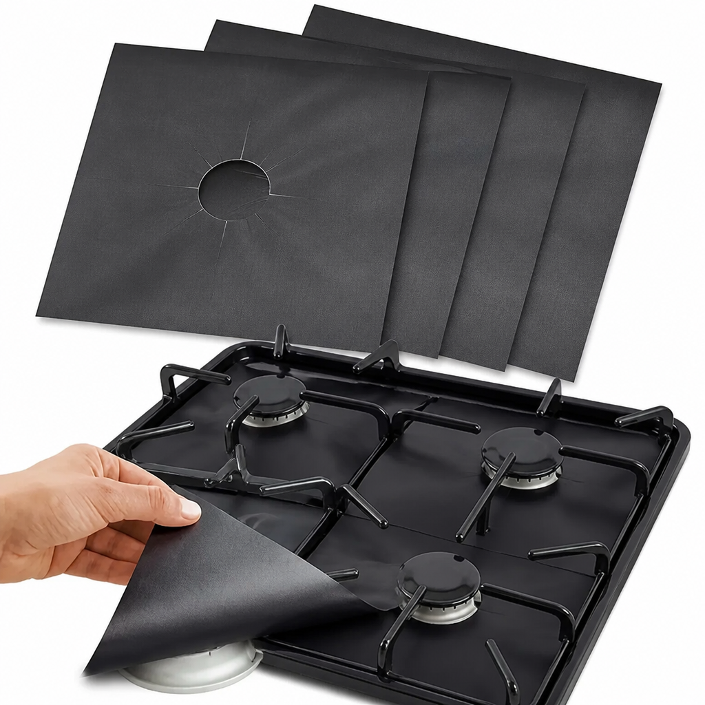SizzleShield™ — Keep your stovetop cleaner and spend less time scrubbing after dinner