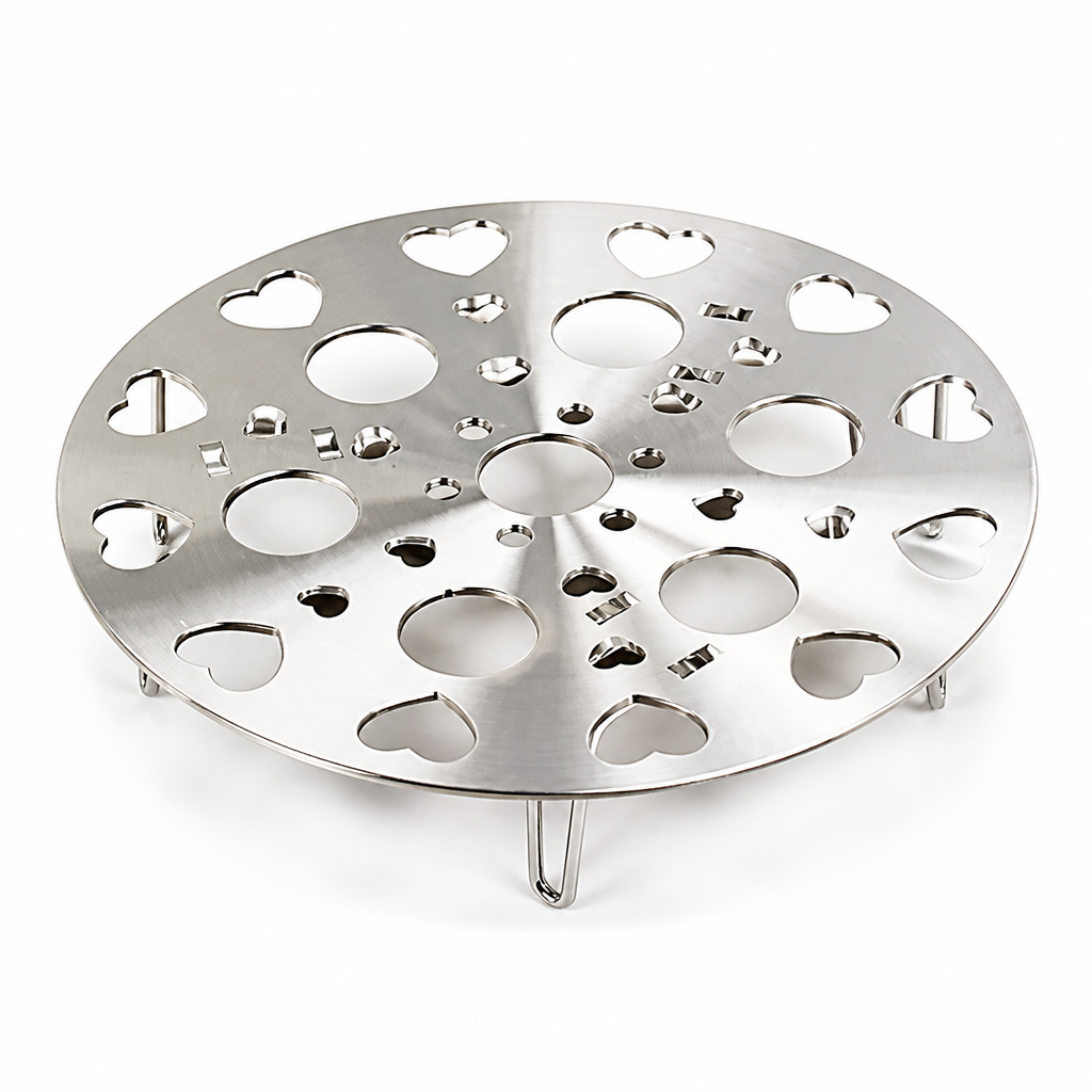 SteamSure™ Elevated Cooking Rack — Transform Every Meal into Juicy, Perfectly Steamed Perfection