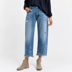 AzureCrest™ Straight Leg Denim Shorts — Own Every Moment with Effortless Edge and Unmatched Comfort