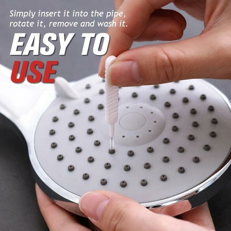 EdgeSweep™ Spiral Brushes — Reach Every Tiny Crevice for Effortless, Scratch-Free Sparkle